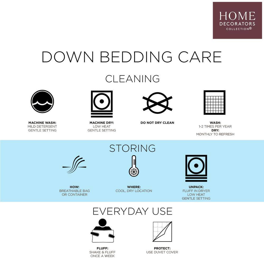 Light Weight White Twin down Comforter