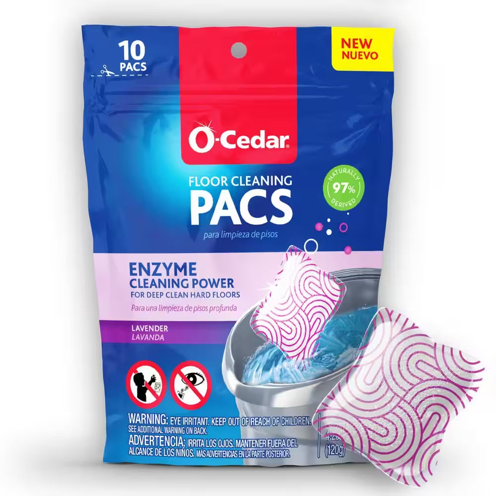 PACS Hard Floor Cleaner, Lavender Scent (10-Count)