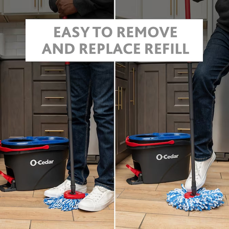 Rinseclean Spin Mop with Bucket