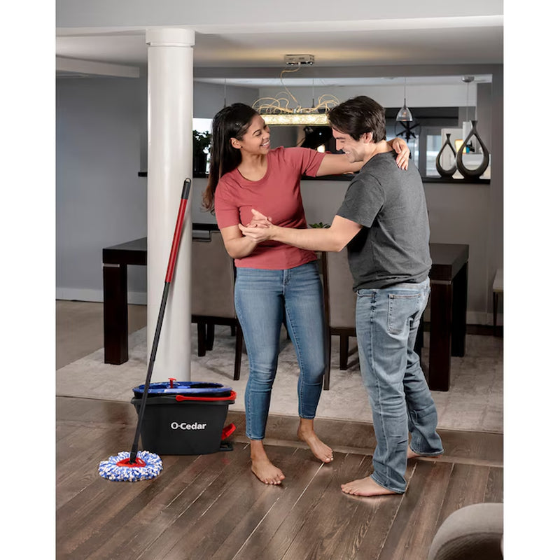 Rinseclean Spin Mop with Bucket