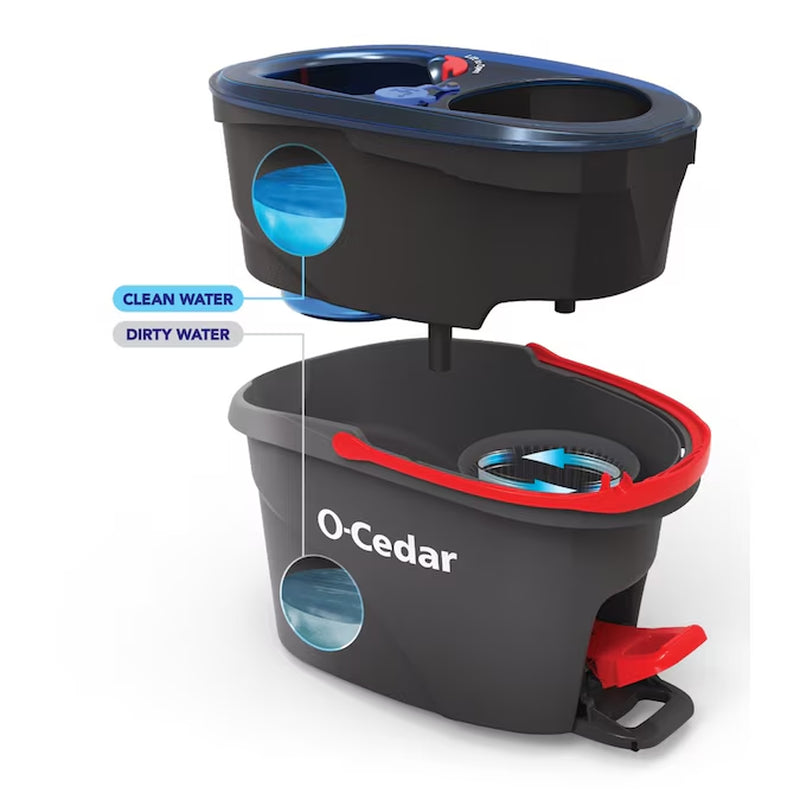 Rinseclean Spin Mop with Bucket