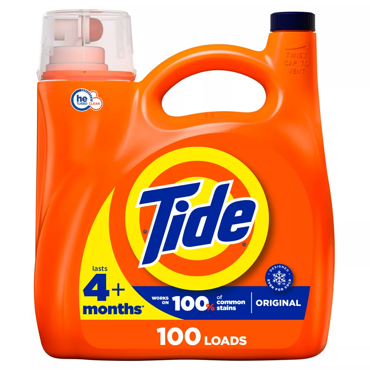 Tide Original HE Compatible Liquid Laundry Detergent Soap