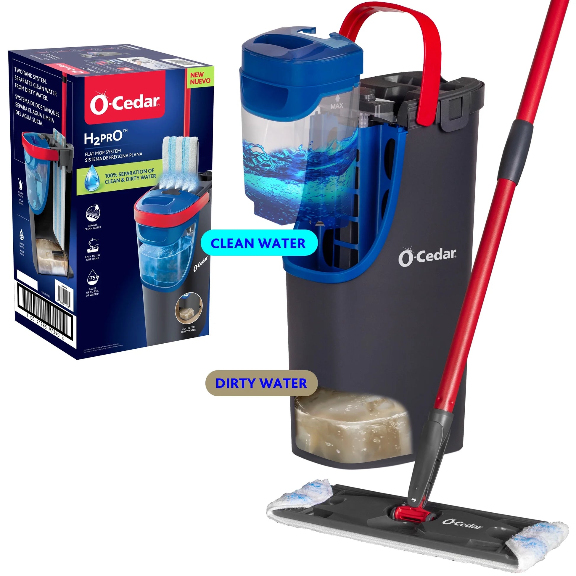 H2Pro Flat Mop System