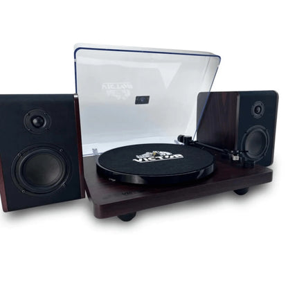 Victor Lincoln Record Player with Stereo Speakers