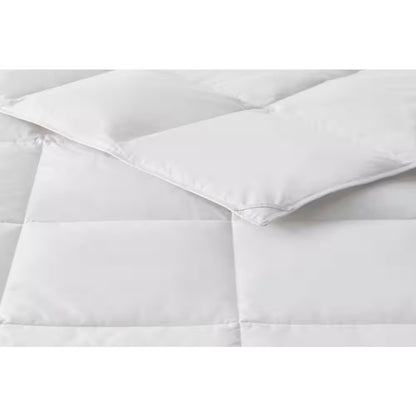 All Season White Full/Queen down Feather Blend Comforter