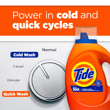 Tide Original HE Compatible Liquid Laundry Detergent Soap