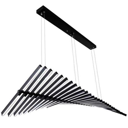 Fashion Fishbone Shape Office Strip Lamps